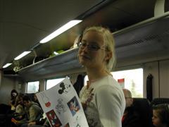 opdracht in de trein